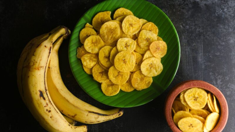 Chips de Plátano en Freidora de Aire: Una Receta Saludable, Fácil y Crujiente