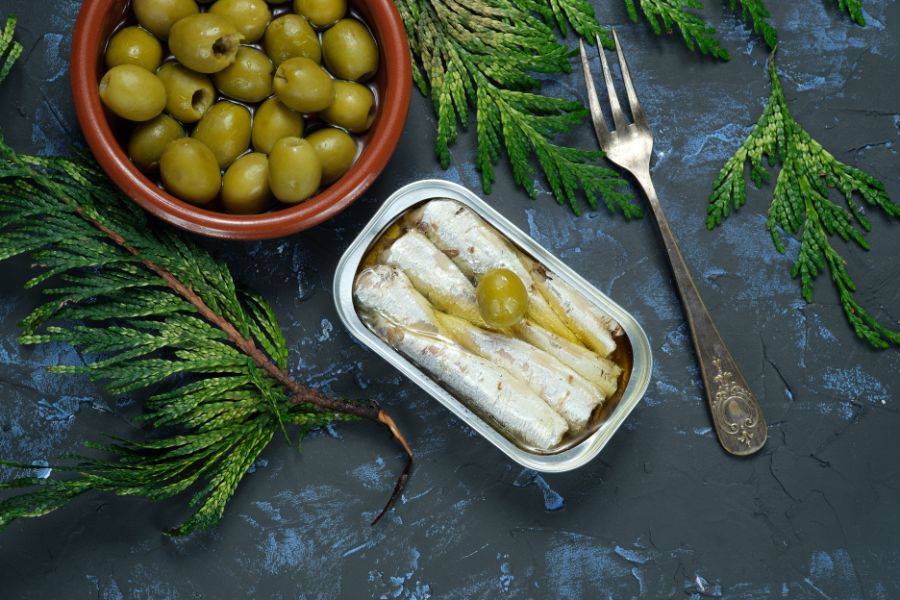 Sardinas en aceite de oliva propiedades